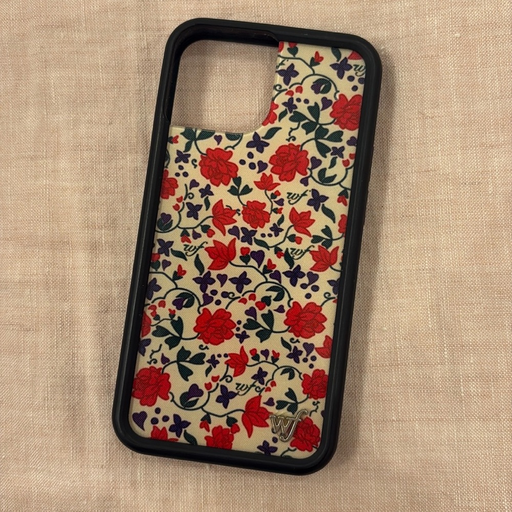 Wildflower iPhone rose romance 13 mini case